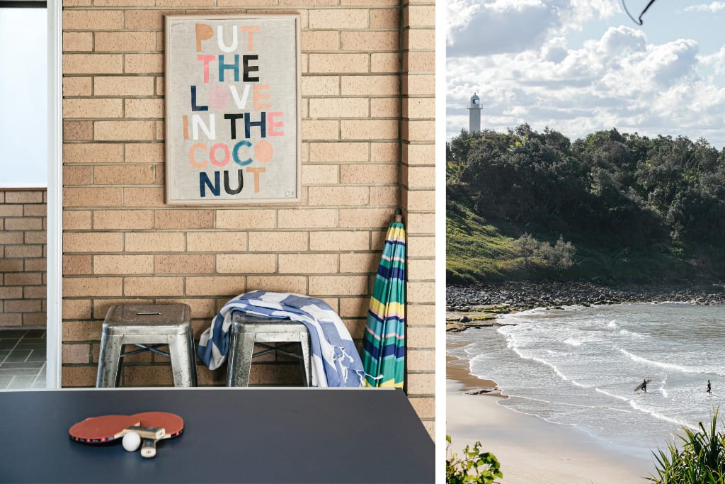 Burleigh Unit 1 - Yamba beachside accommodation - Ping pong table in garage