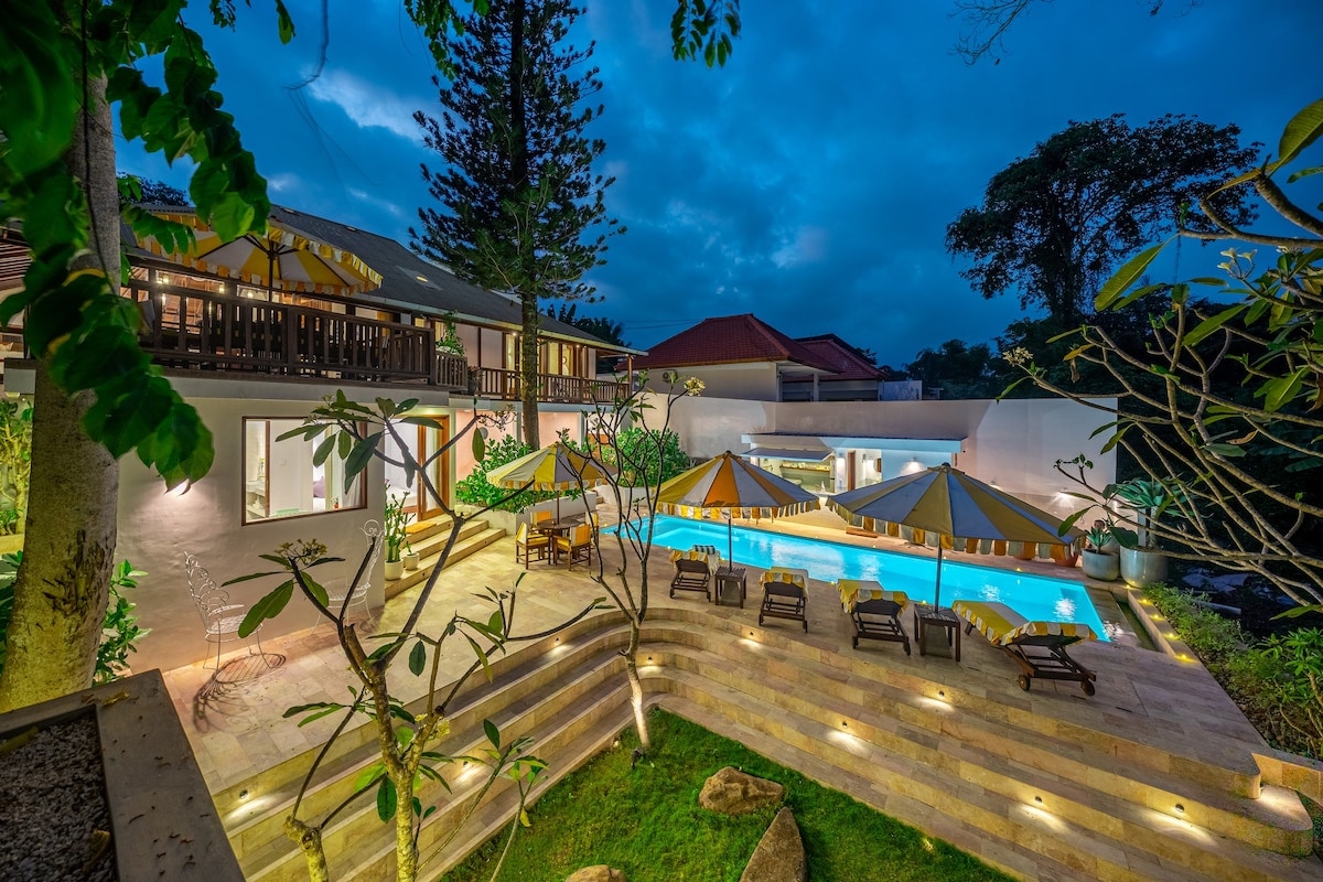 NEW! Riverside Lux Retreat 4BR Villa Bali