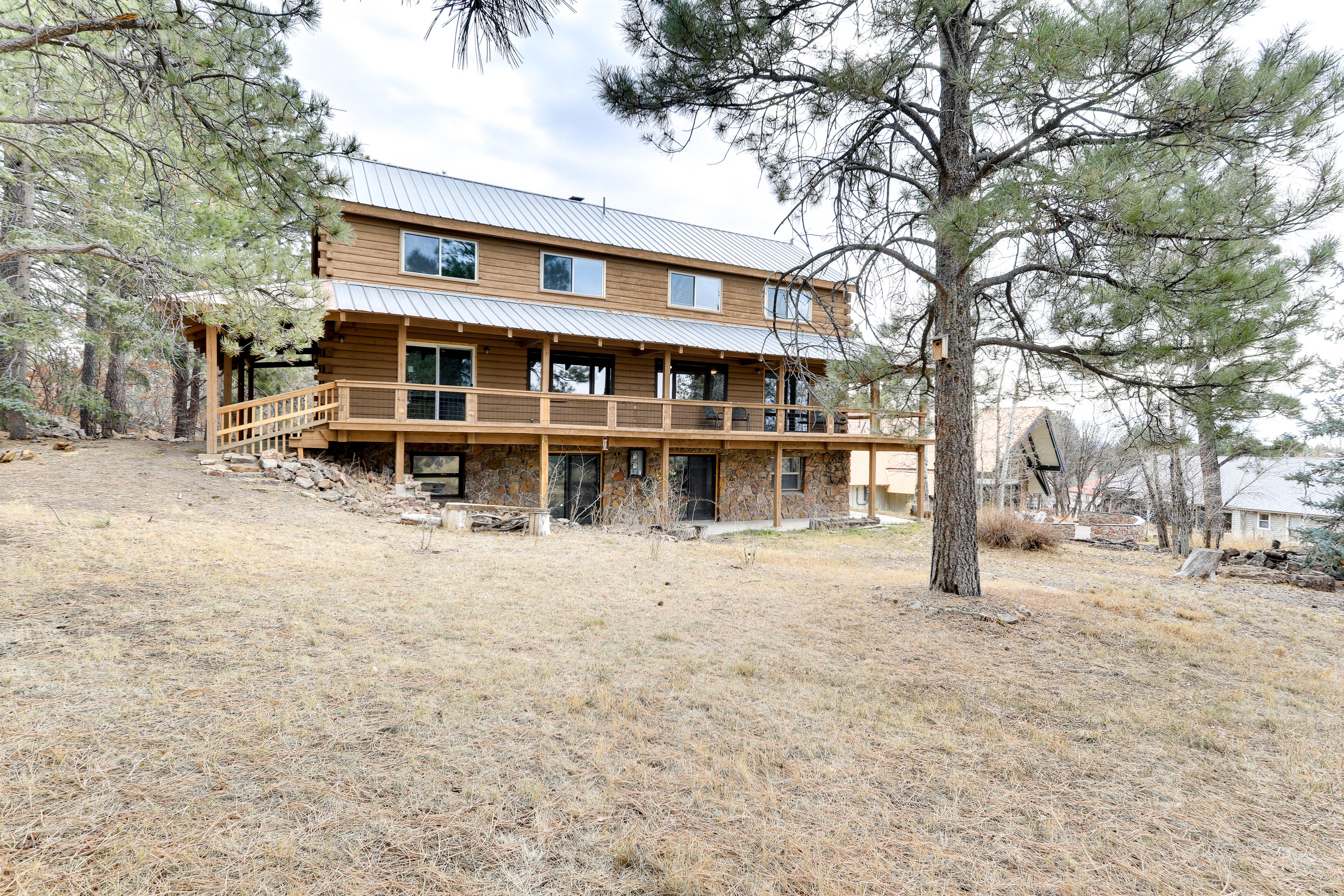 Property Image 2 - Pagosa Springs Cabin w/ Deck & Golf Course Views!