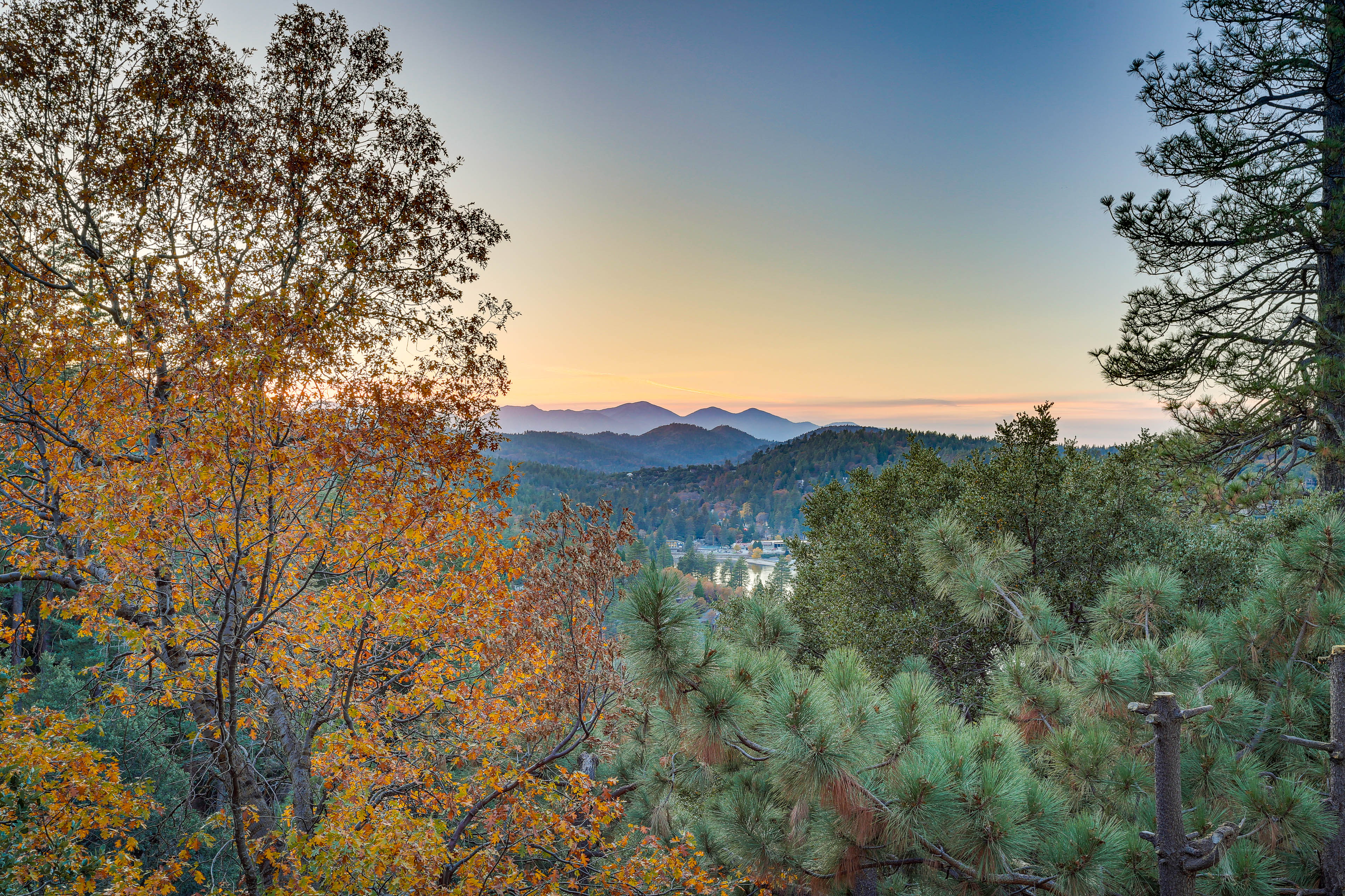 Property Image 1 - Crestline Cabin: Mountain Views & Fire Pit!