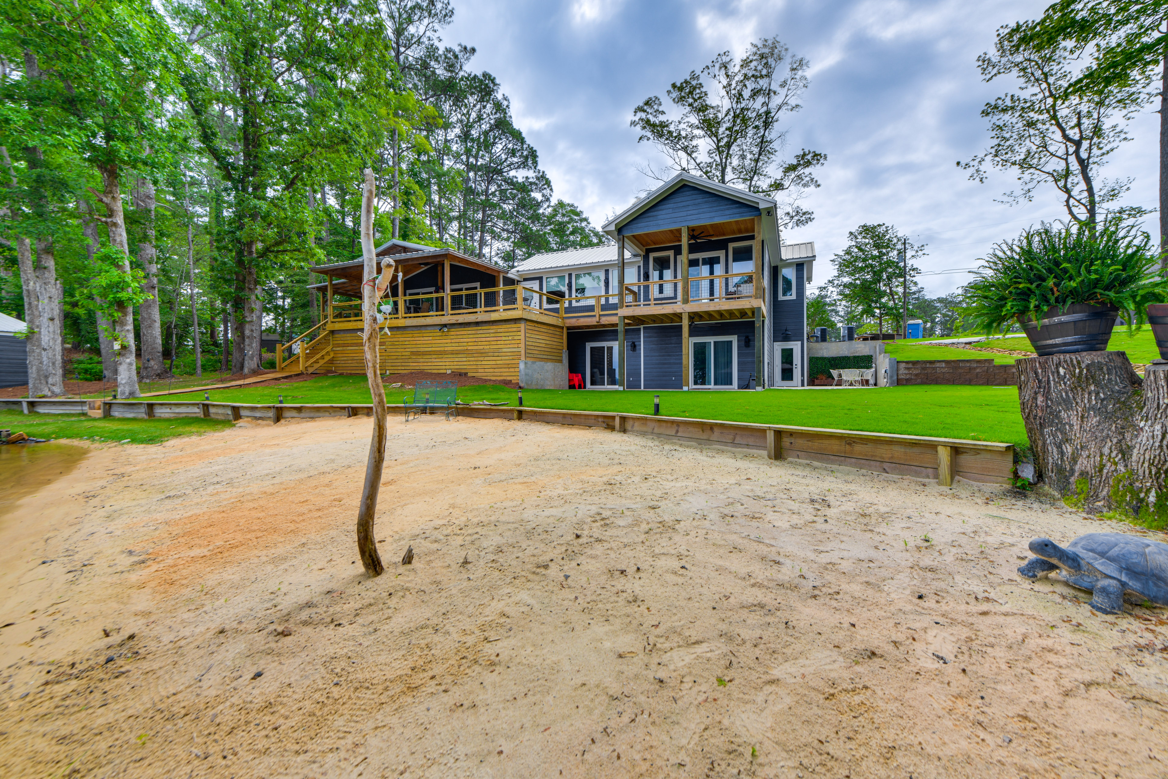 Property Image 2 - Beachfront Dadeville Family Escape on Lake Martin!