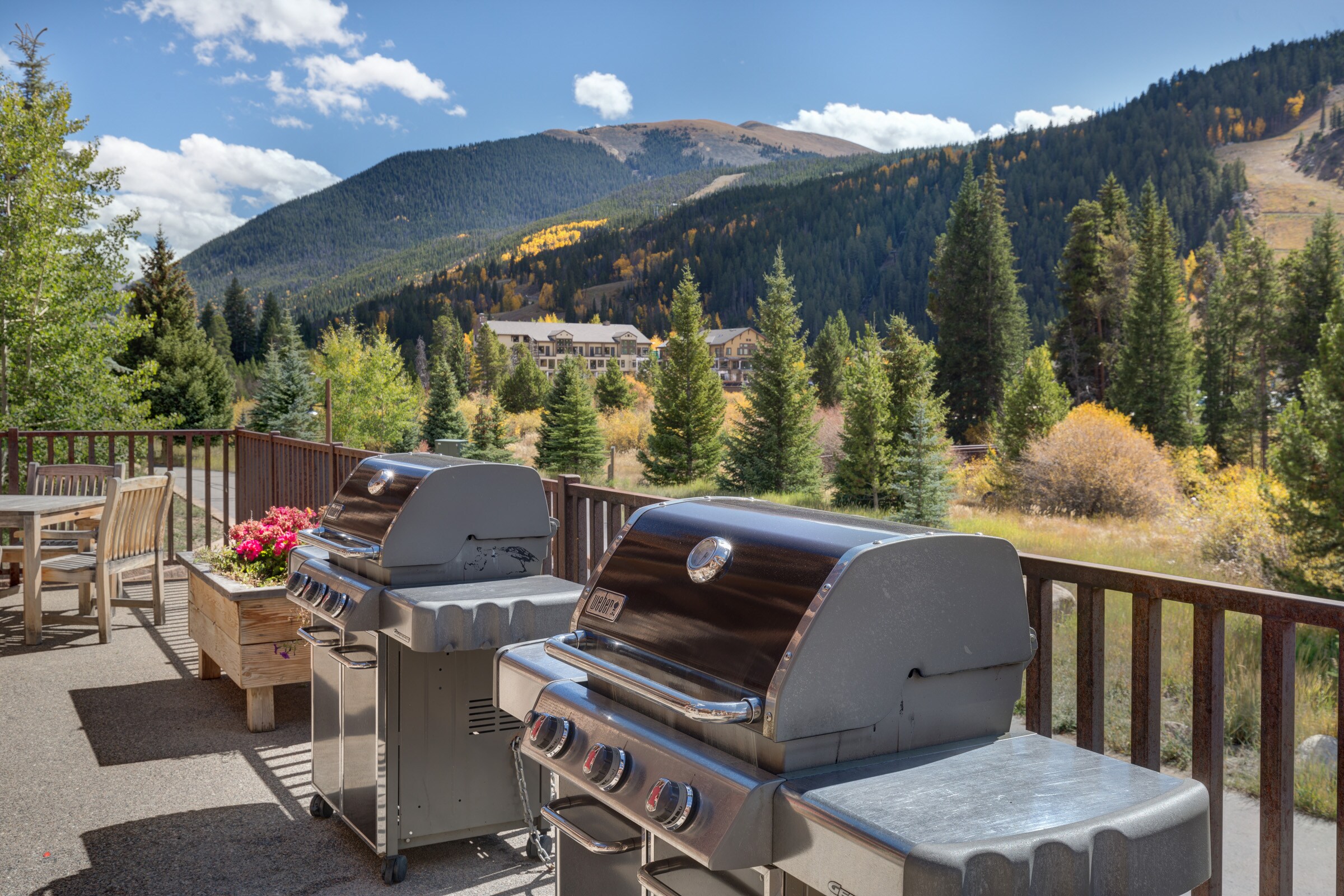 Hidden River Lodge Grills and Mountain Views