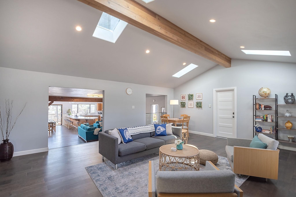 Living Room with Fireplace