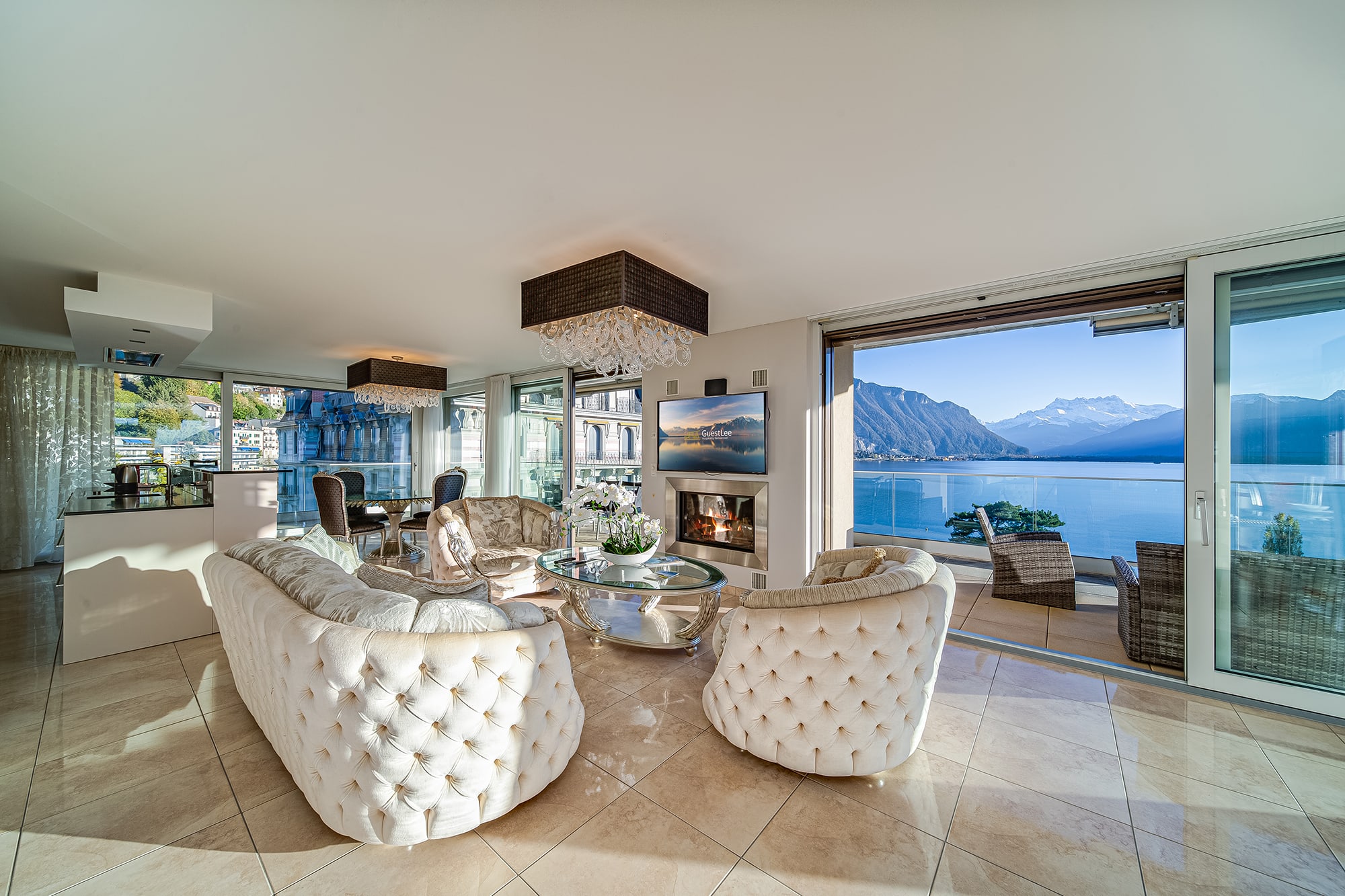 Property Image 2 - Luxury Penthouse in Montreux City with Lake View