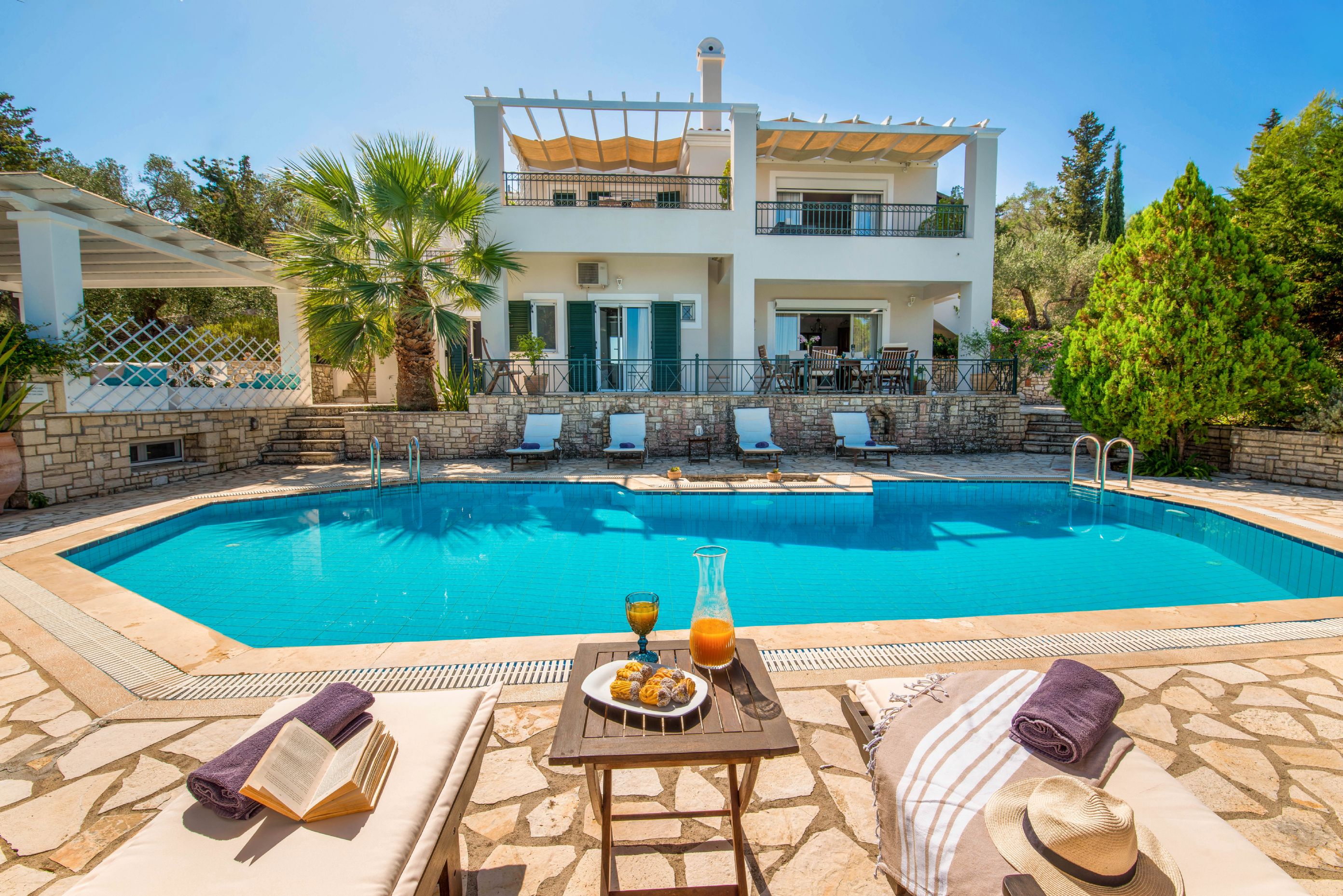 Ultimate style and elegance around private pool