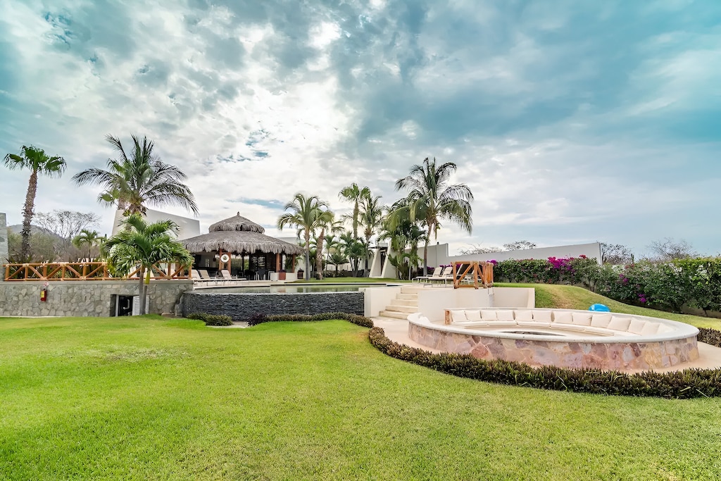 Lawn and Community pool area