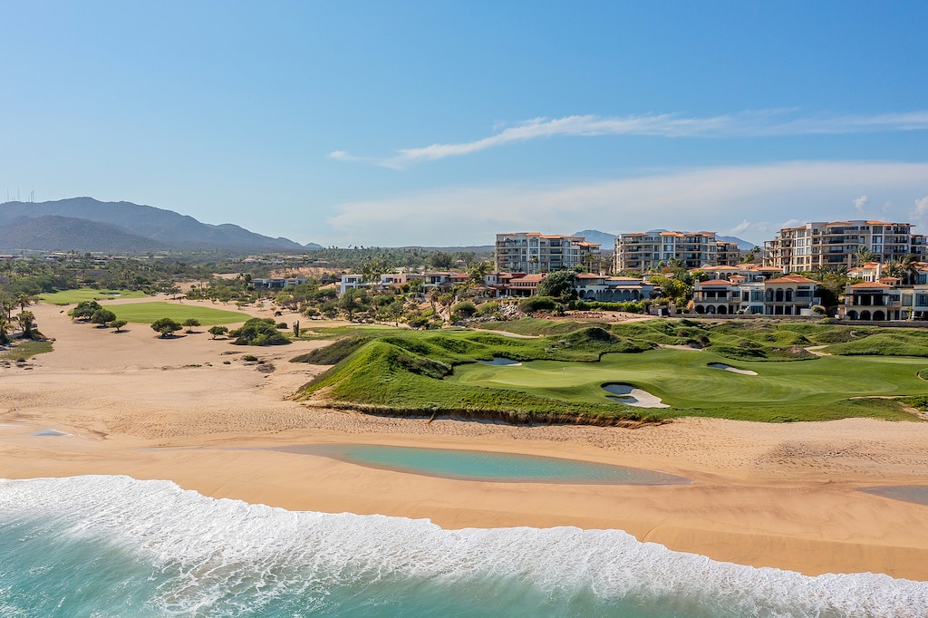 Beautiful beachside view