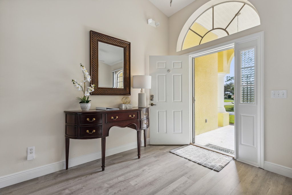 Step into a bright and inviting entryway, setting the tone for the rest of this beautiful home.