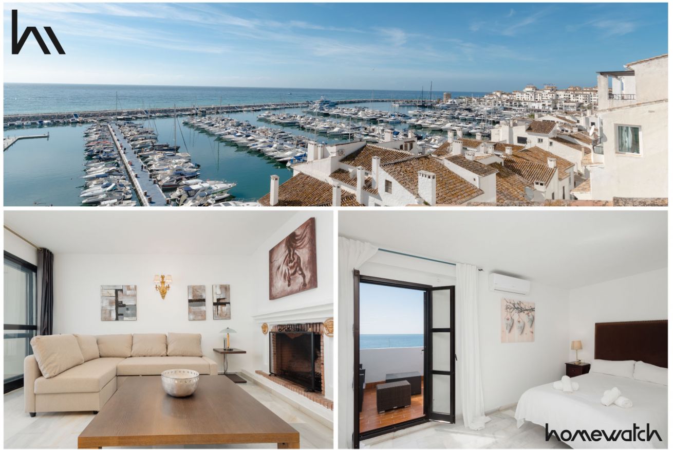 Property Image 1 - Penthouse in Puerto Banus with sea and Puerto Deportivo views