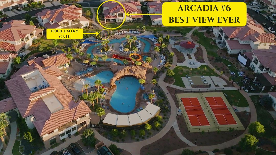 Arcadia #6 - "Best View Ever" AND BEST location next to the pool and amenities!