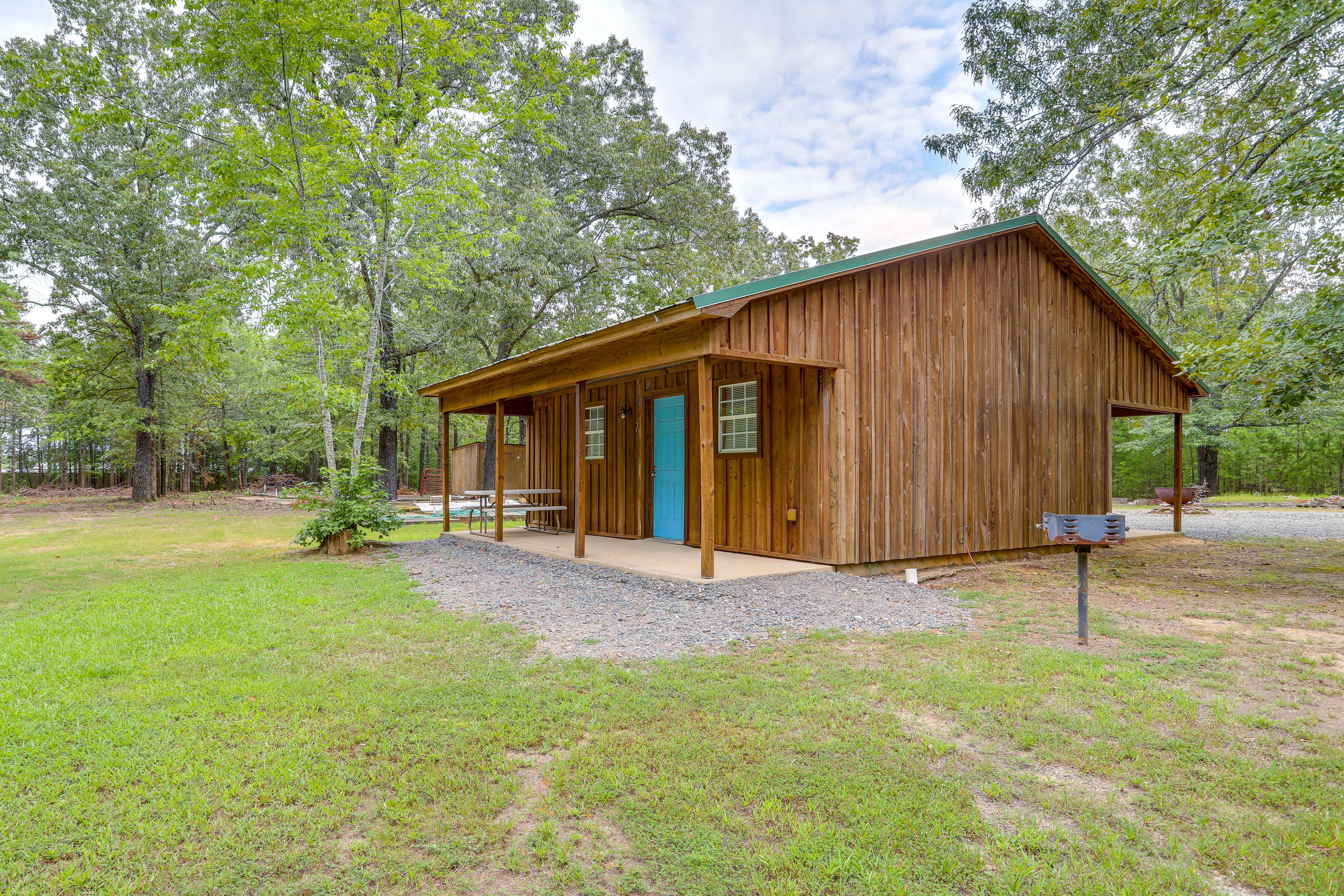 Property Image 1 - 1/2 Mi to Greers Ferry Lake: Quiet Cabin w/ Porch