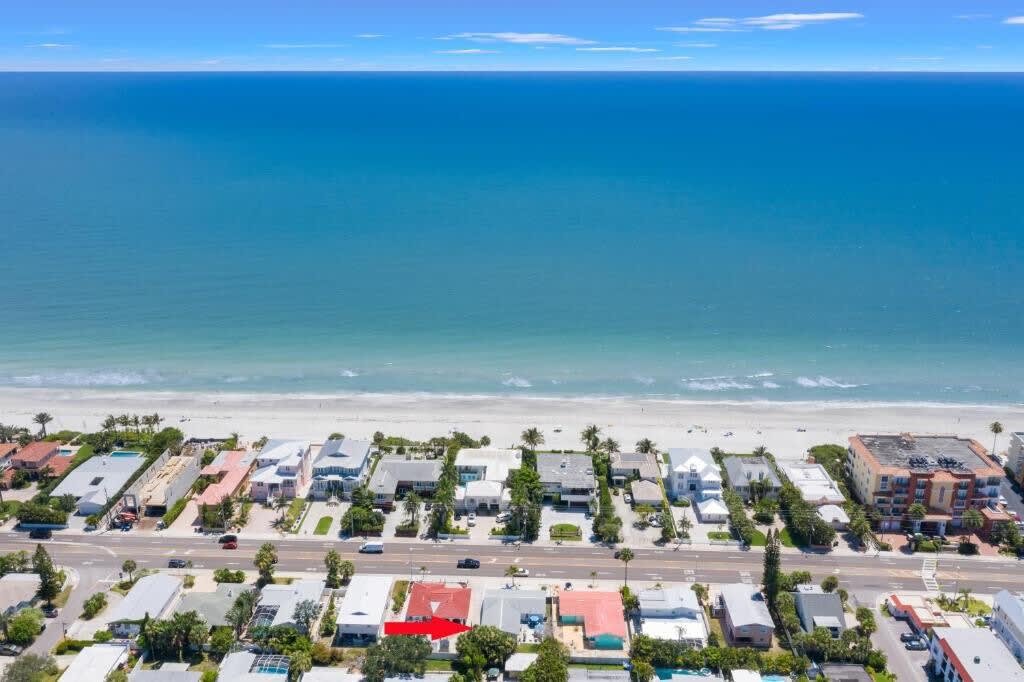 Aerial View of Home on Redington Beach