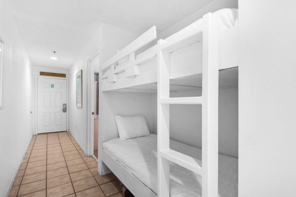 Bunk beds in the hall