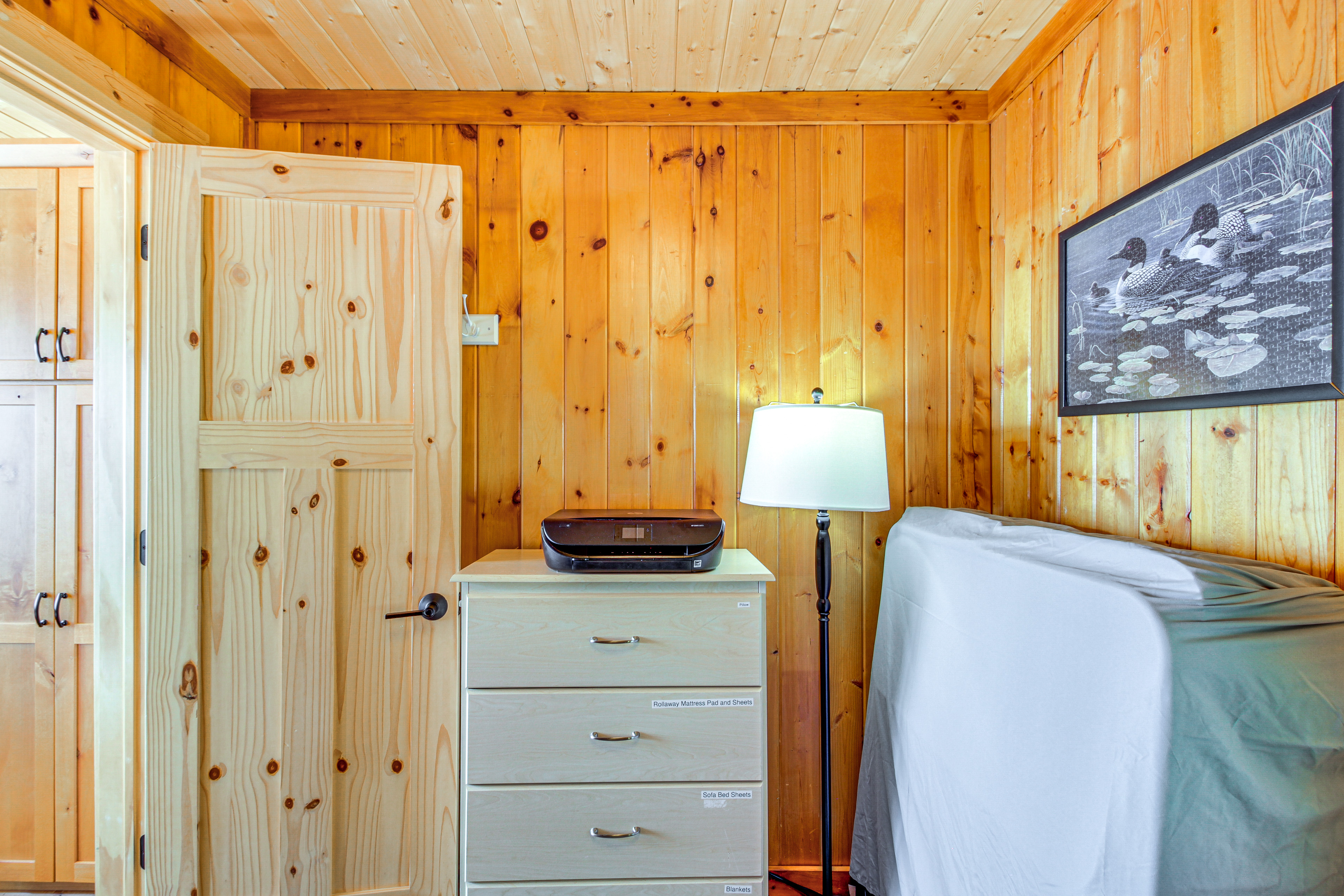 Property Image 1 - Lake Hubert Cabin w/ Private Deck + Boat Dock