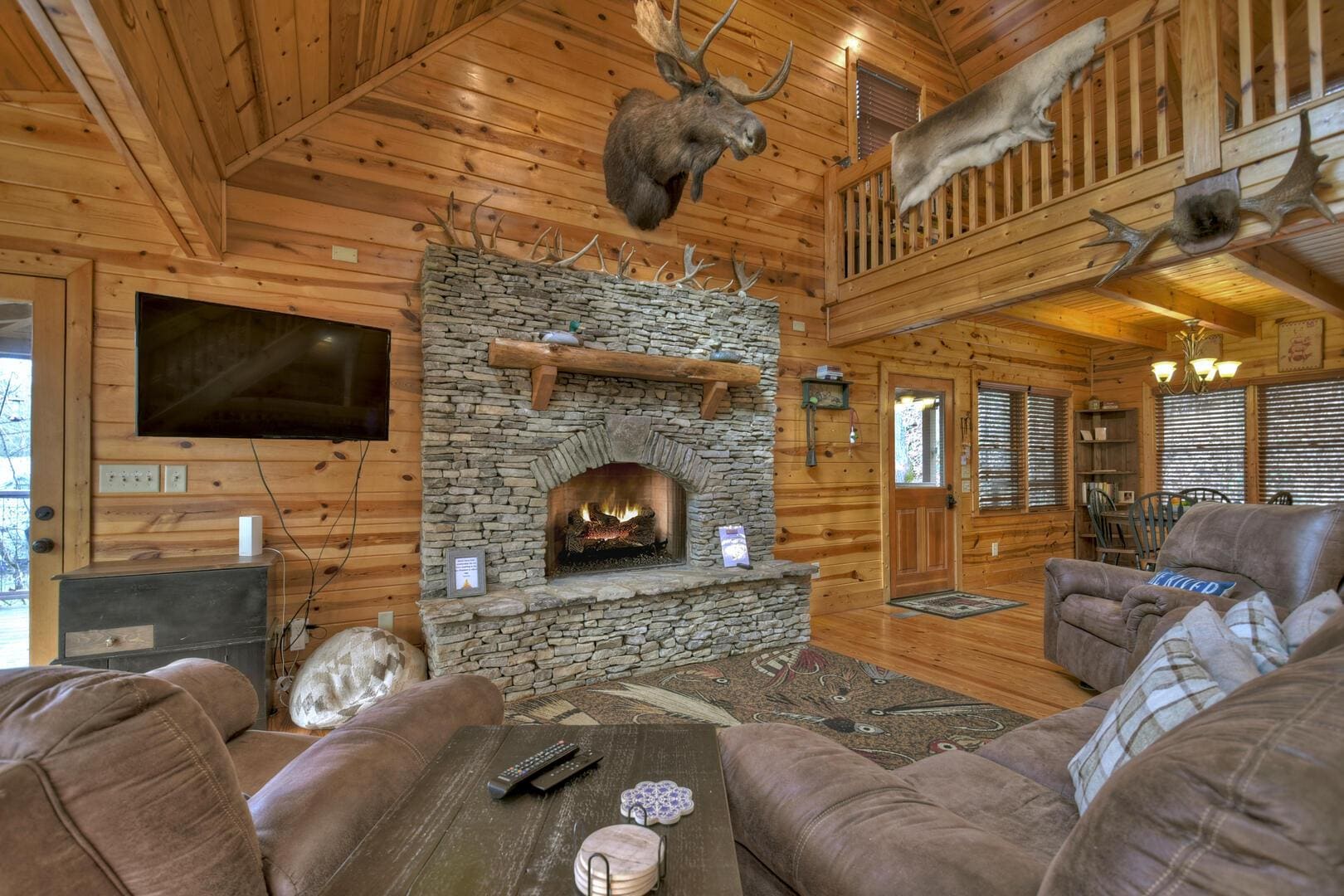 Crescent Moon on the River