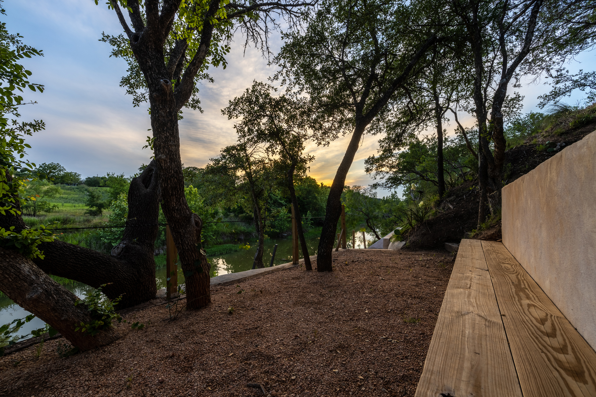 Evenings on the river.