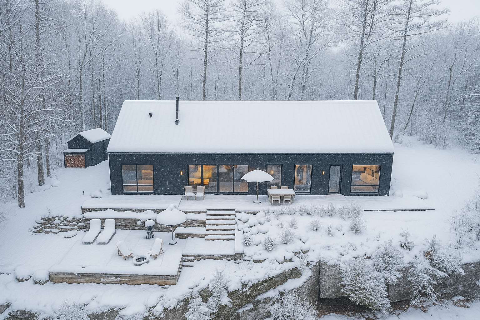 Hemlock Cliffhouse: Secluded with Stunning Views