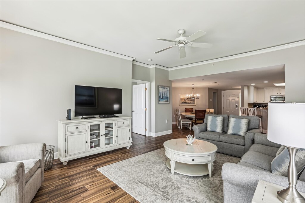 Living Room at 5507 Hampton Place