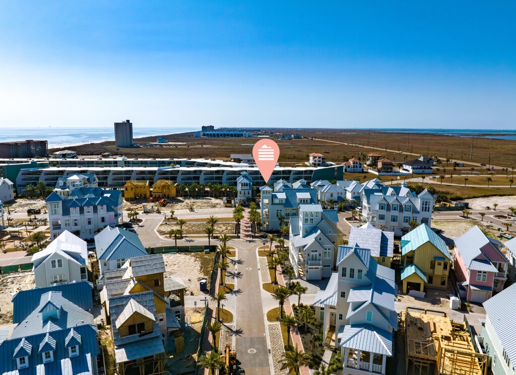 Aerial View, Location. 