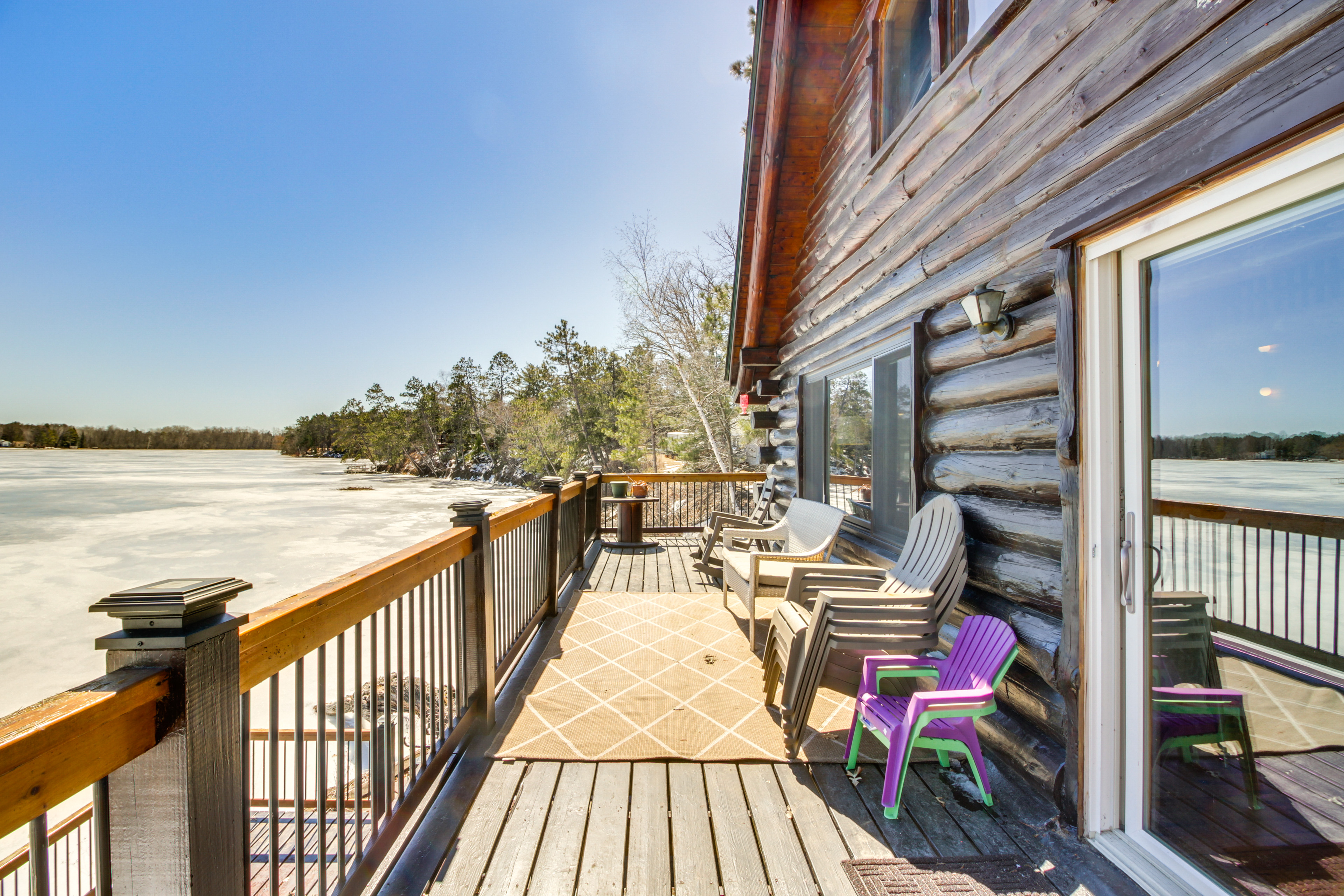 Property Image 2 - Lakefront Park Rapids Cabin w/ Decks & Boat Dock!