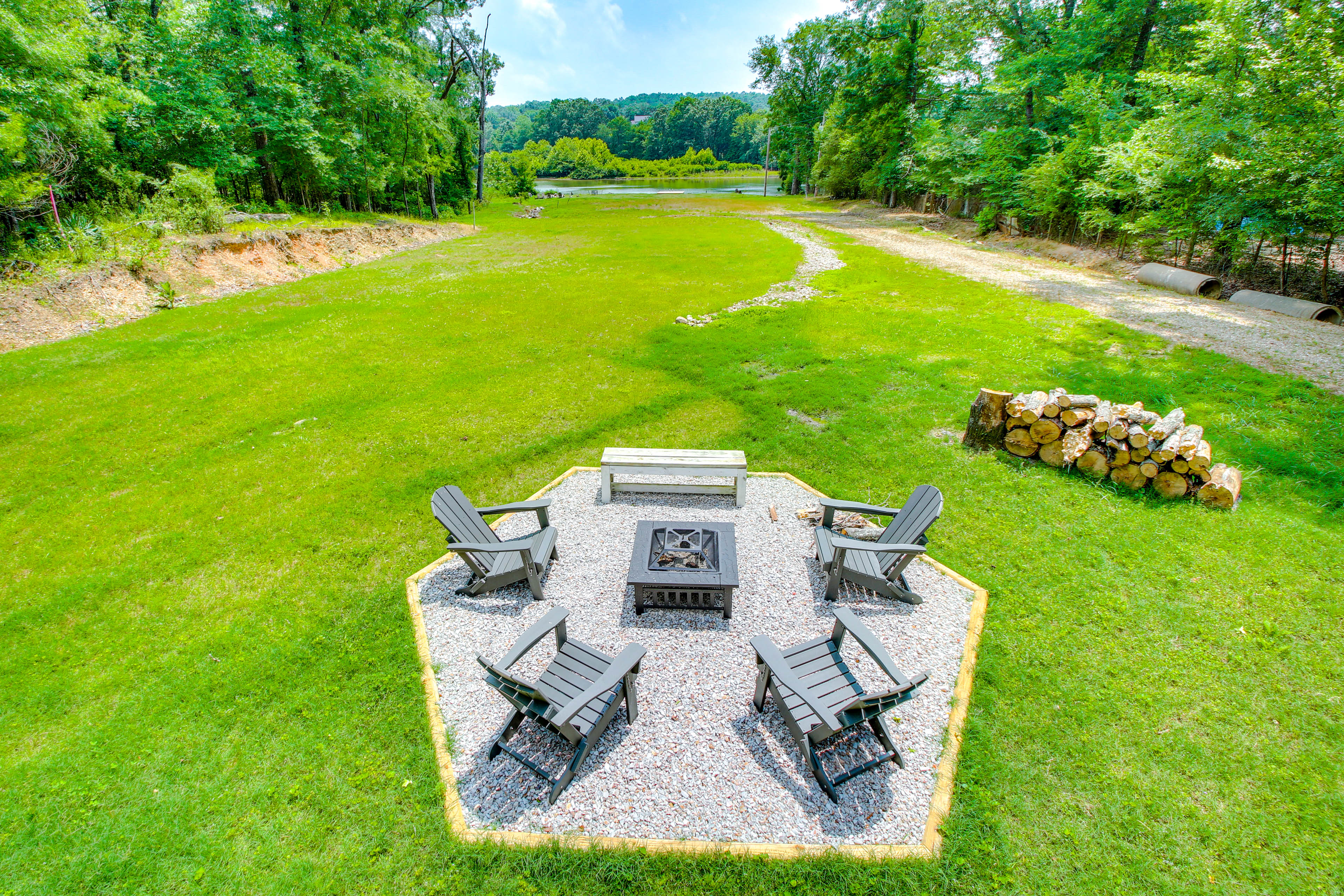 Property Image 2 - Riverfront Royal Home w/ Hot Tub & Fire Pits!