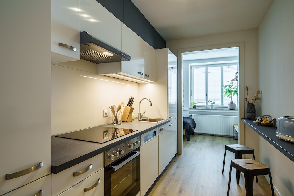 Fully equipped kitchen