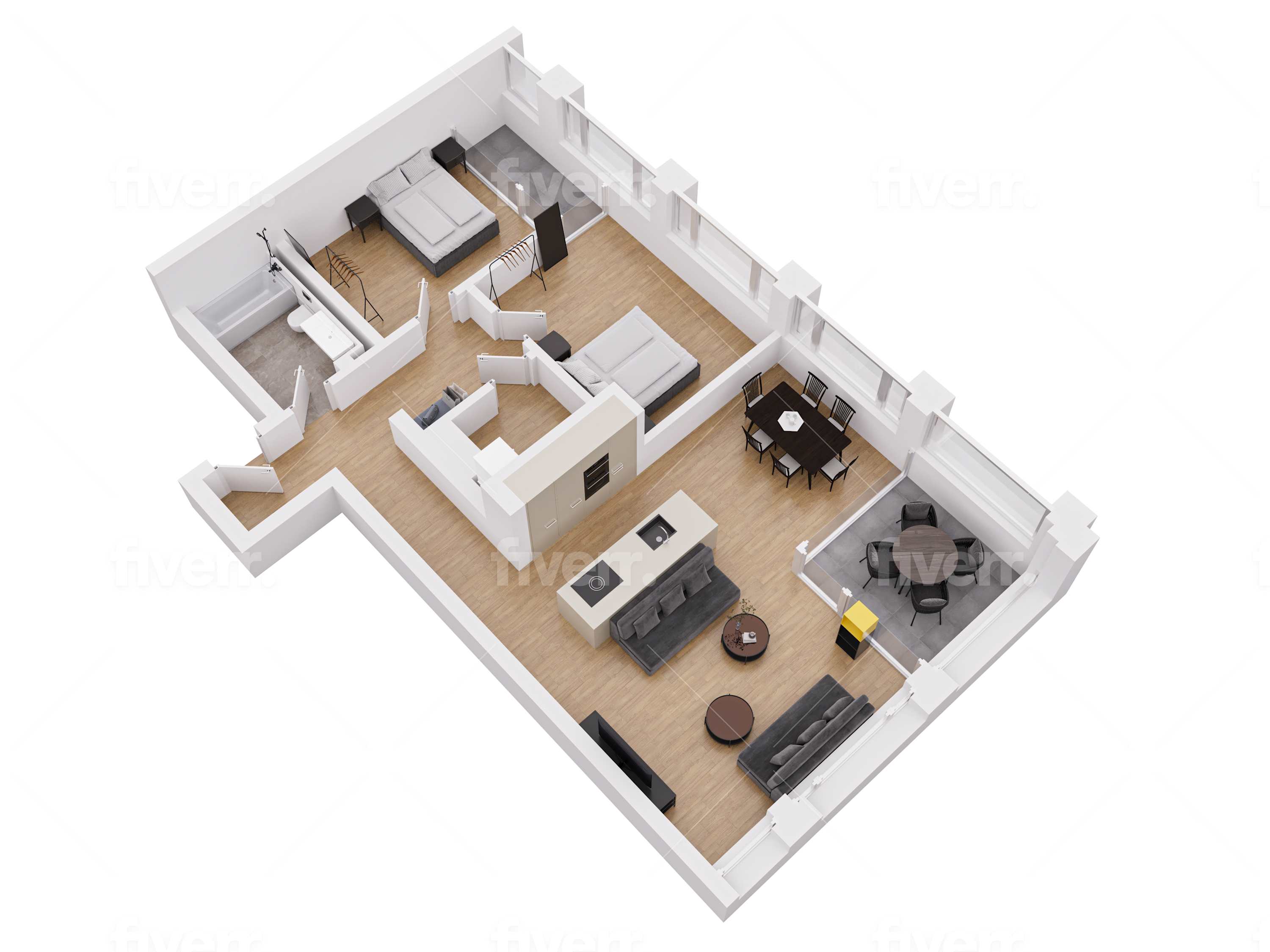 3D Floor Plan