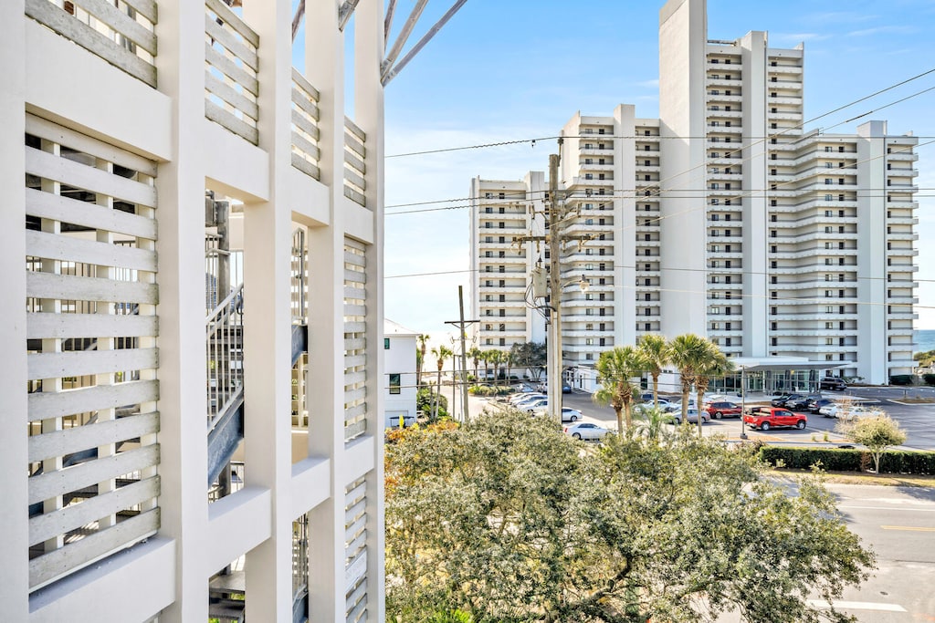 View from the balcony