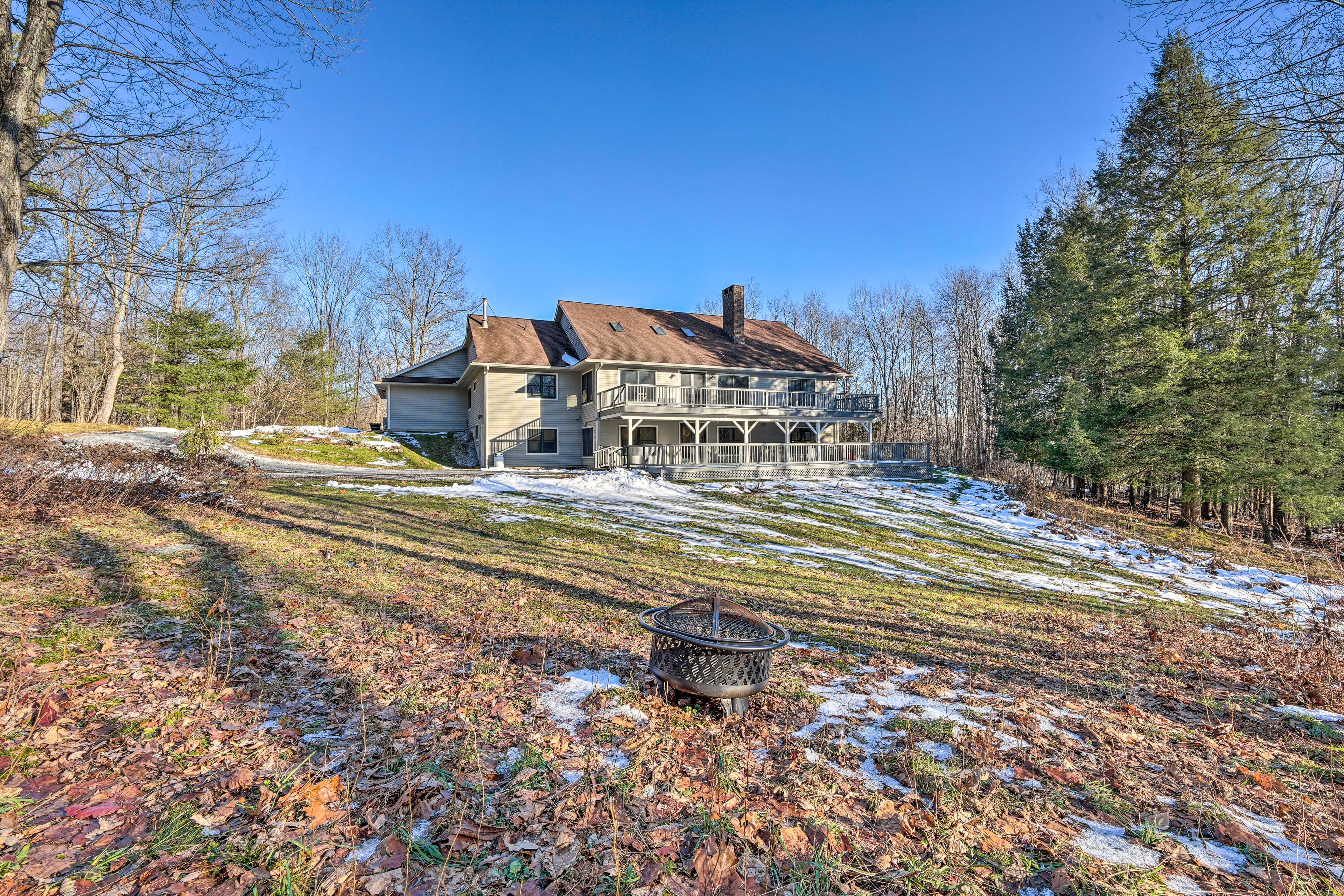 Property Image 1 - Berkshires Getaway w/ Deck & Mountain Views!