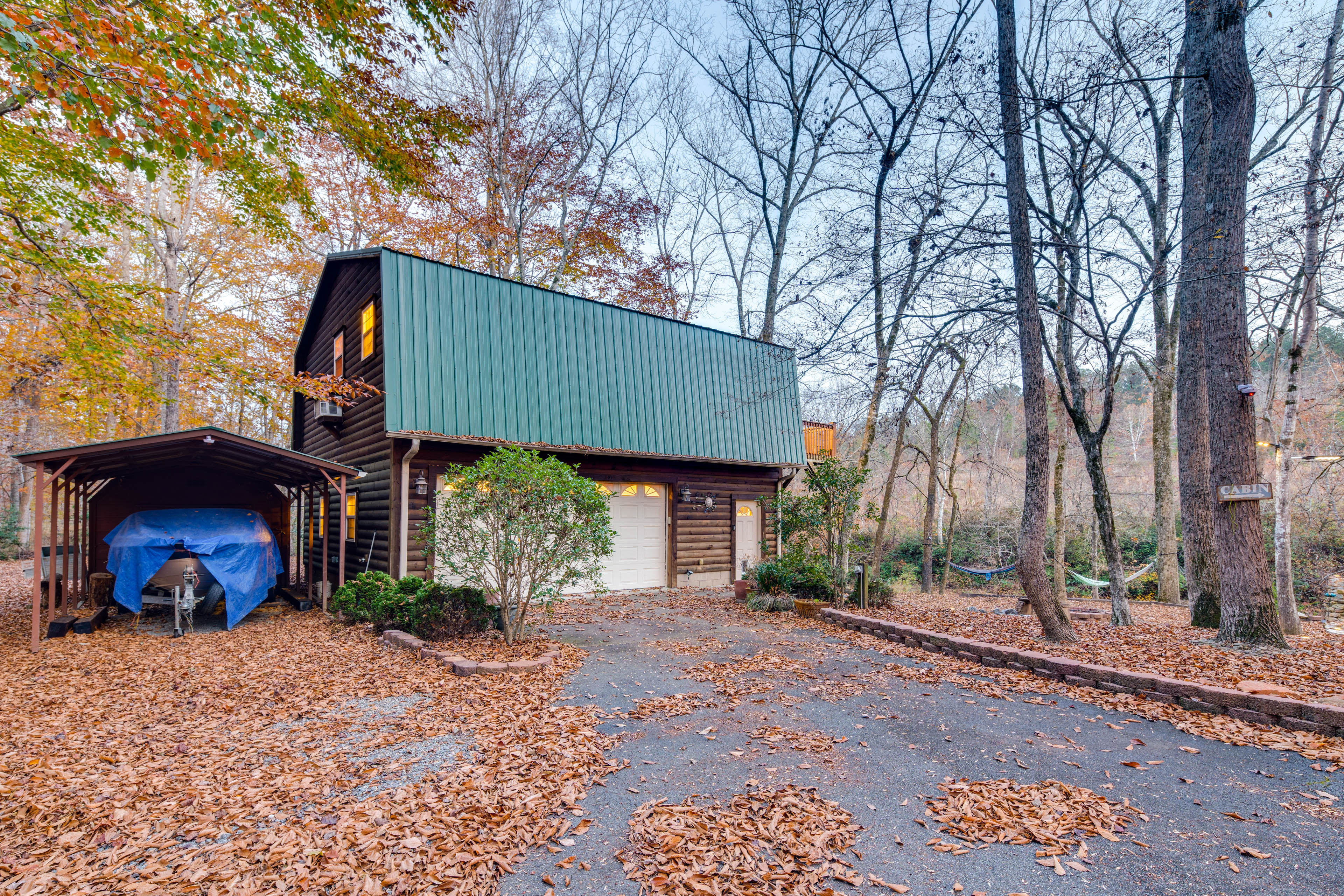 Property Image 1 - Riverfront Blue Ridge Cabin w/ Private Hot Tub