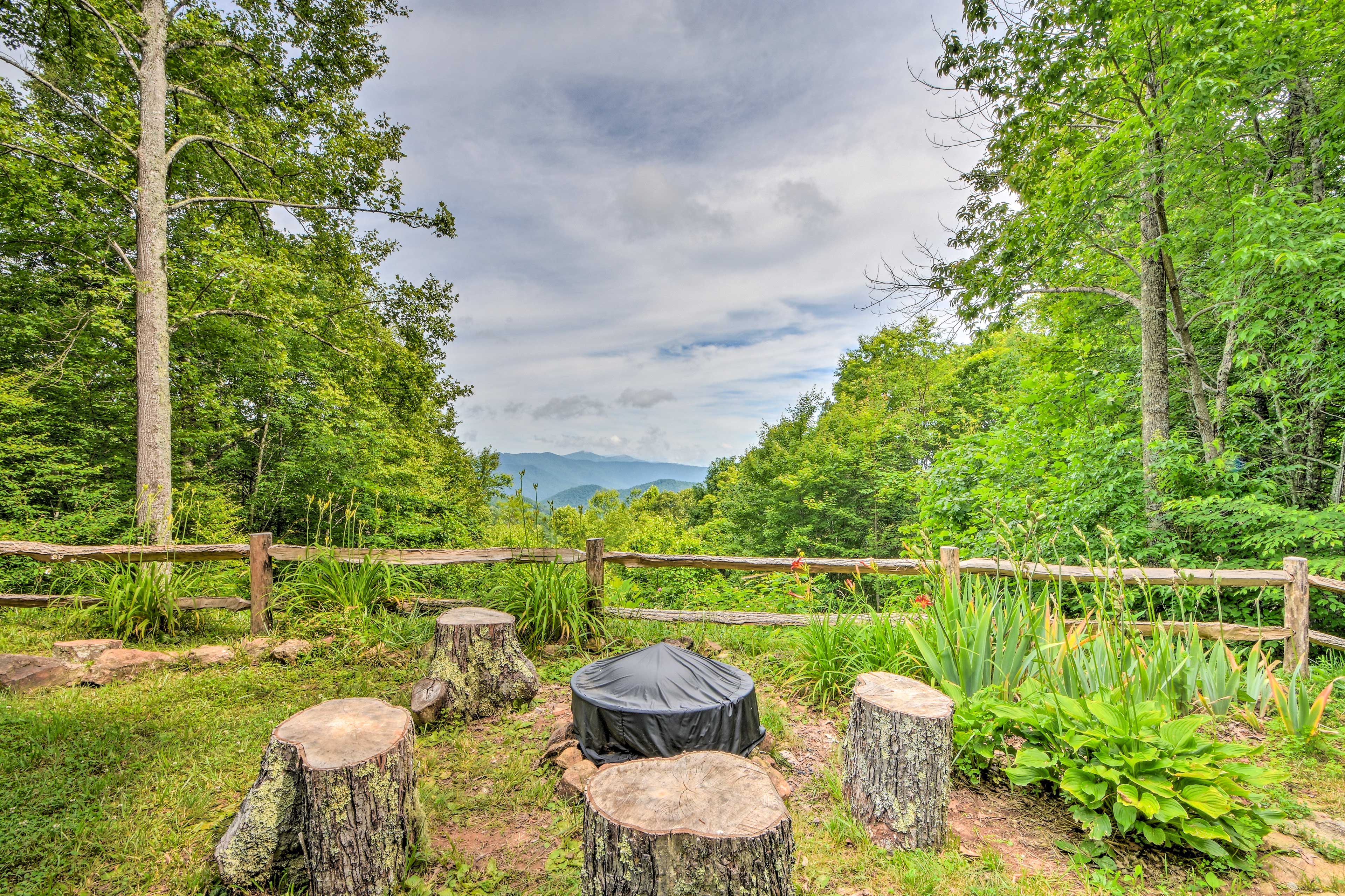 Property Image 2 - Peaceful Hideaway on 6 Acres w/ Smoky Mtn Views!