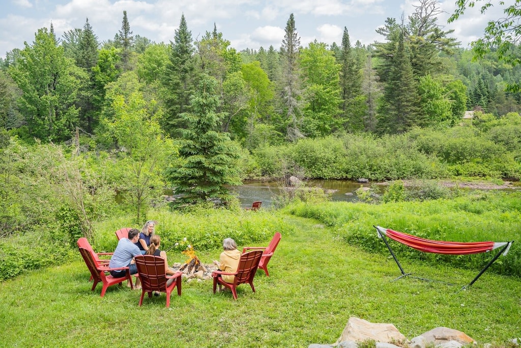 Le rond de feux est parfait pour se rassembler 