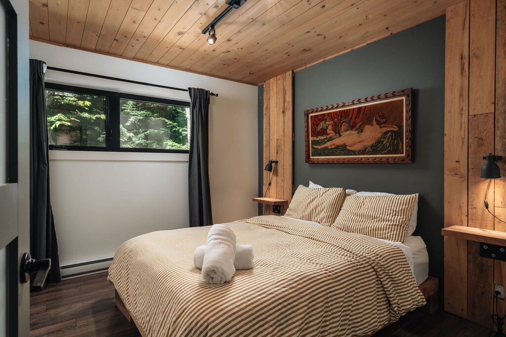 Drift off to peace, embraced by nature's calm.