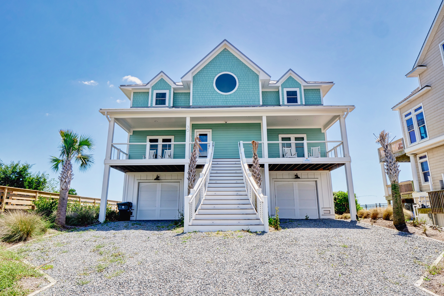 exterior view of the home