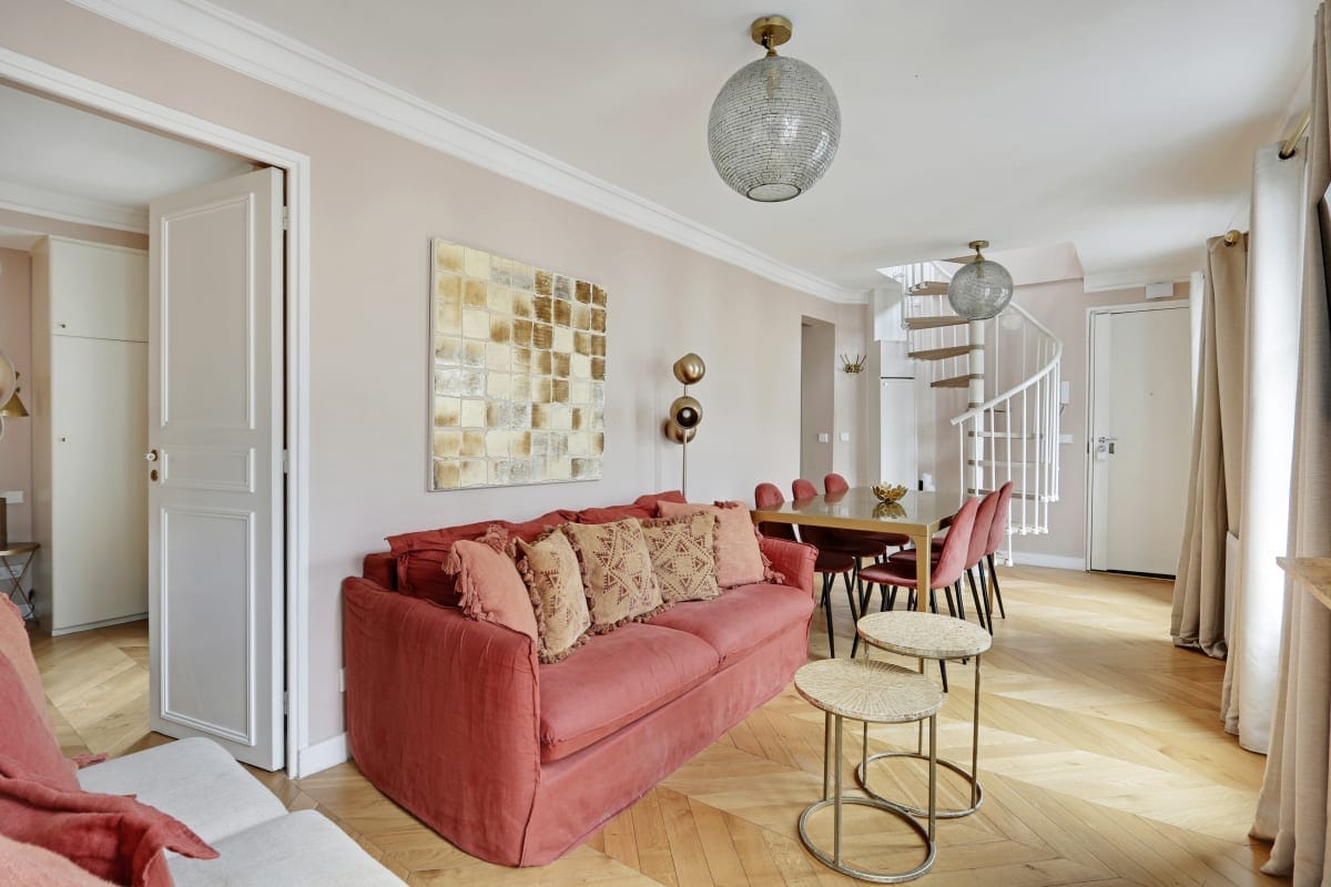 Property Image 1 - A Glorious 4-BR/4BA Duplex w/ Terrace in Opera - St Lazare