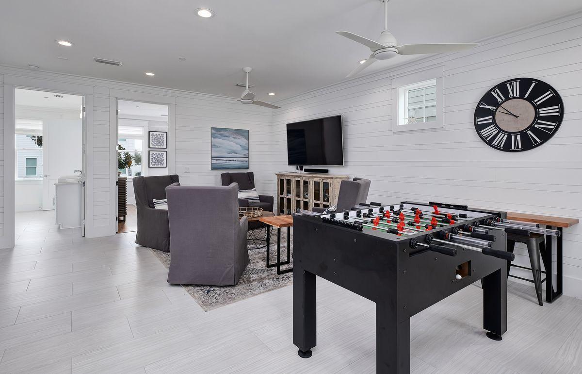 1st Floor Game Room w Foosball and Smart TV