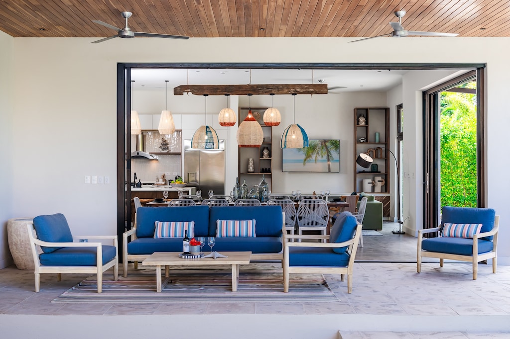 Out here, we tan, we chat, and occasionally, we nap. It's called multitasking.