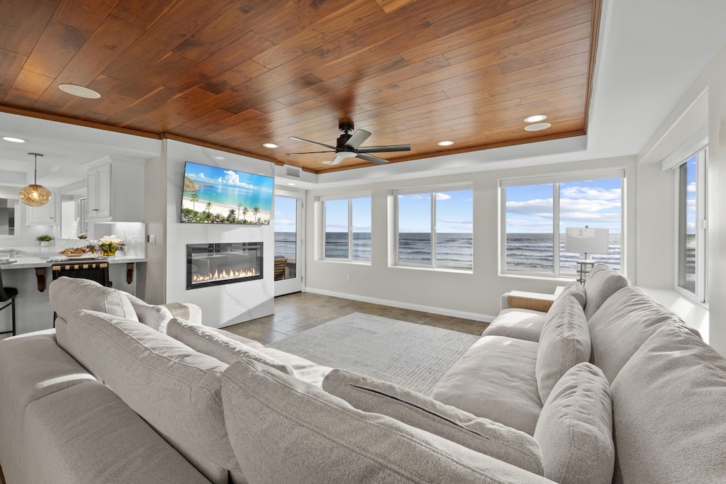 Oceanview living room