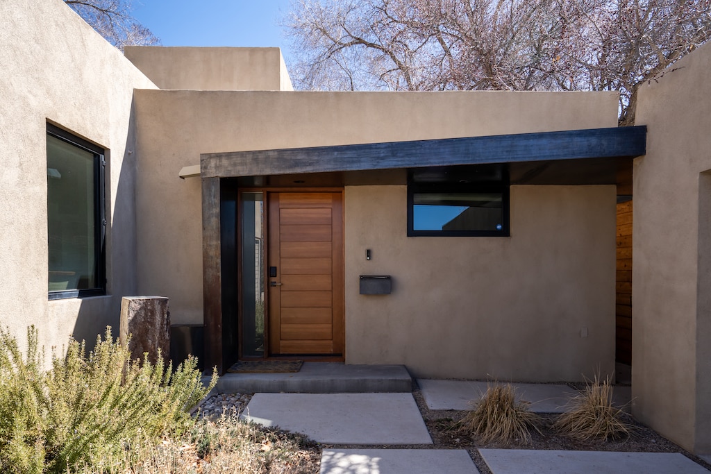 Exterior Front Door.