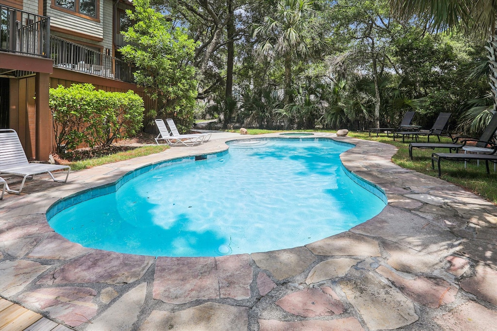 Pool at 2 Sea Oak Lane