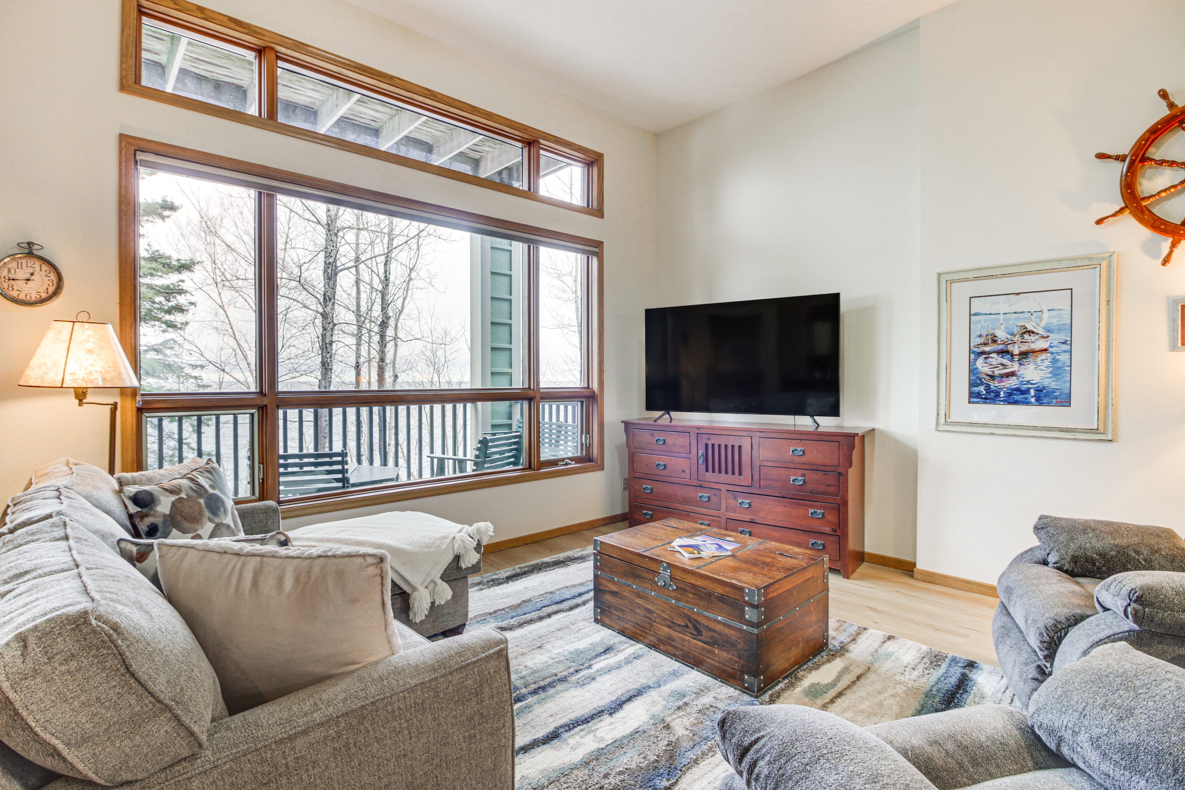 Property Image 1 - Lakefront Tofte Townhome w/ Deck & Views!