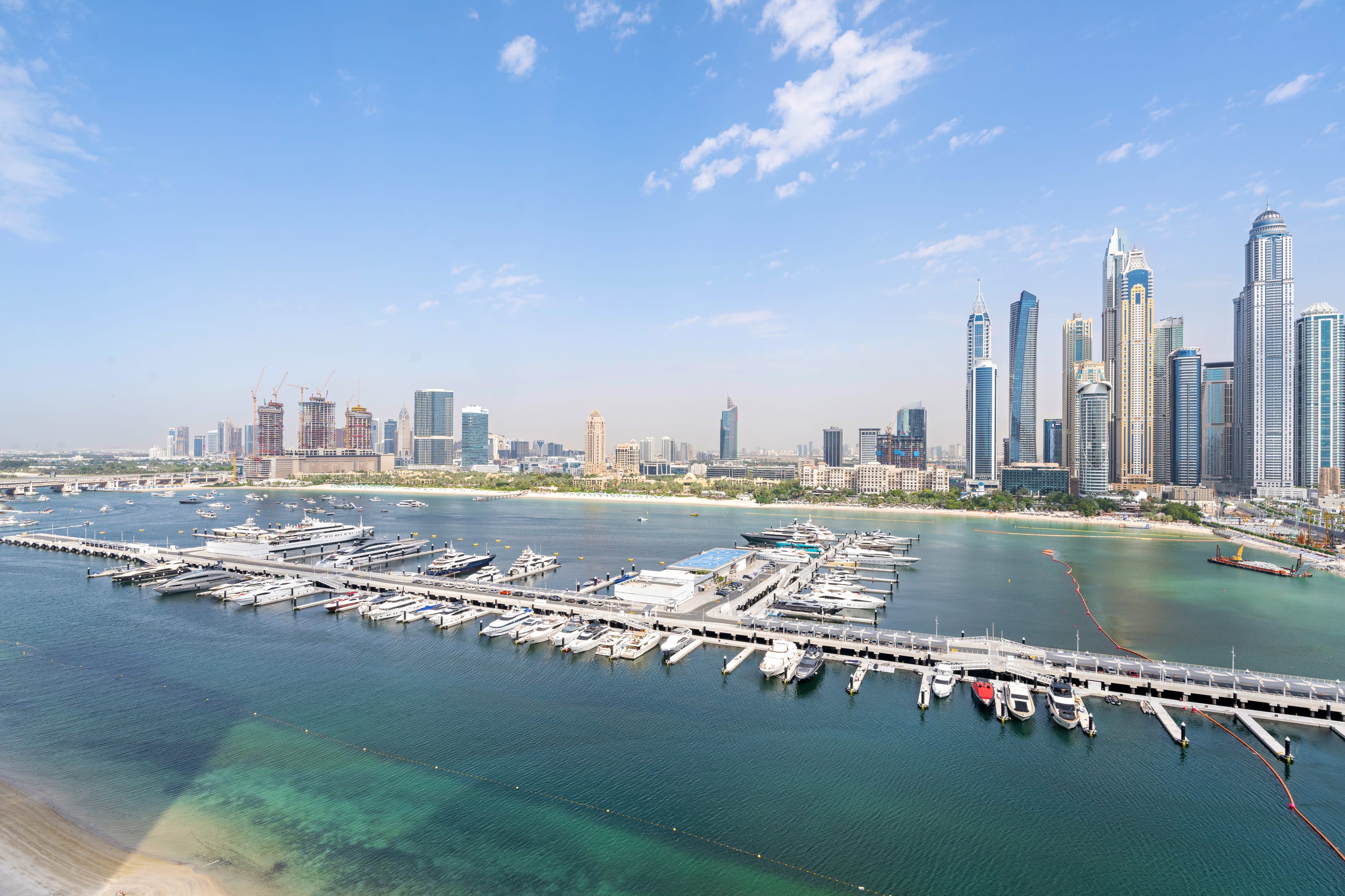 Sea and City View