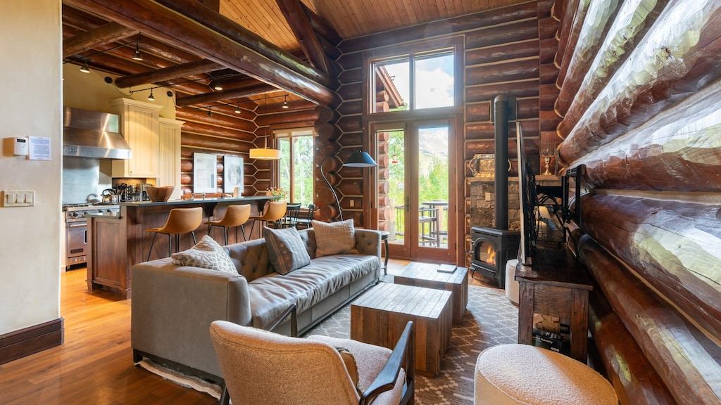 A modern mountain escape.