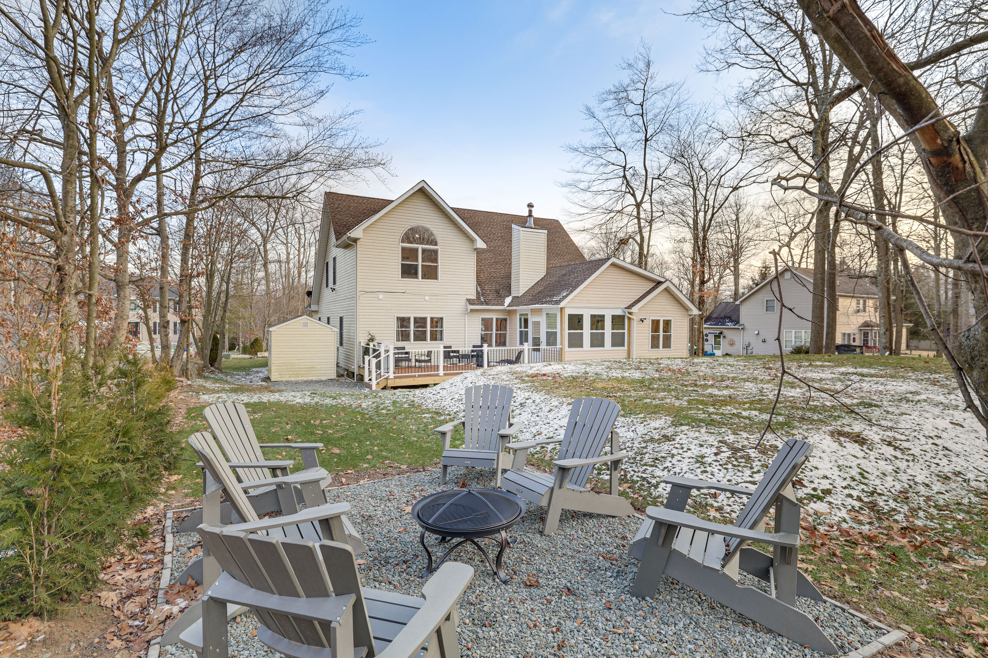 Property Image 1 - Modern Poconos Retreat w/ Deck, Lake & Pool Access