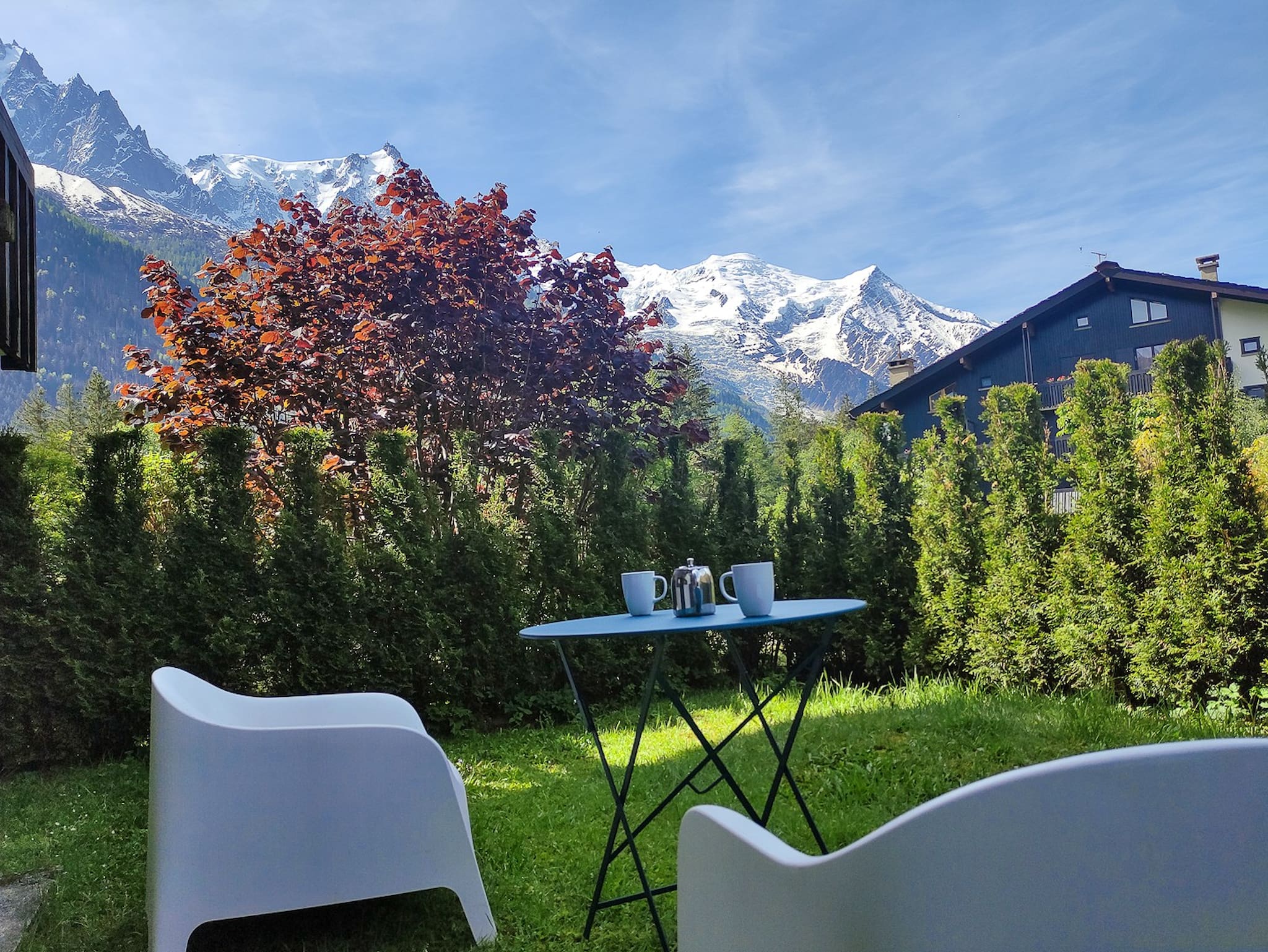 Property Image 1 - Le Jardin de Champraz-Garden & View