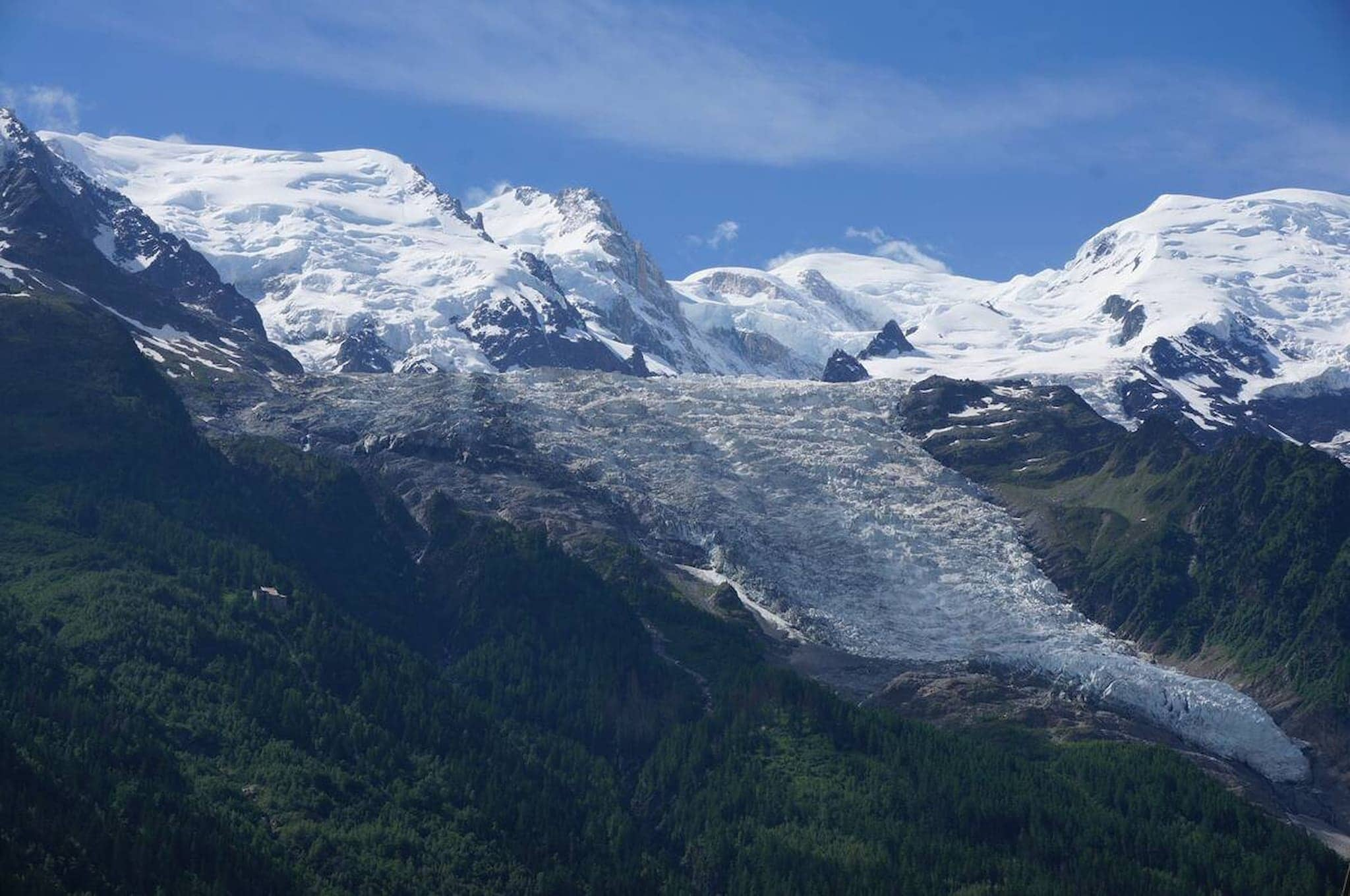 Property Image 2 - L´Ecrin des Pècles · Centre - Terrasse Vue Mt-Blanc