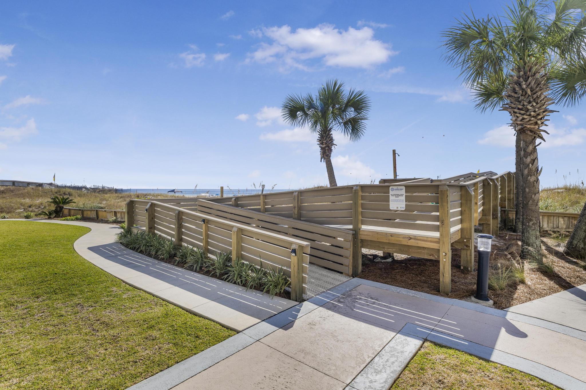 Boardwalk to the beach