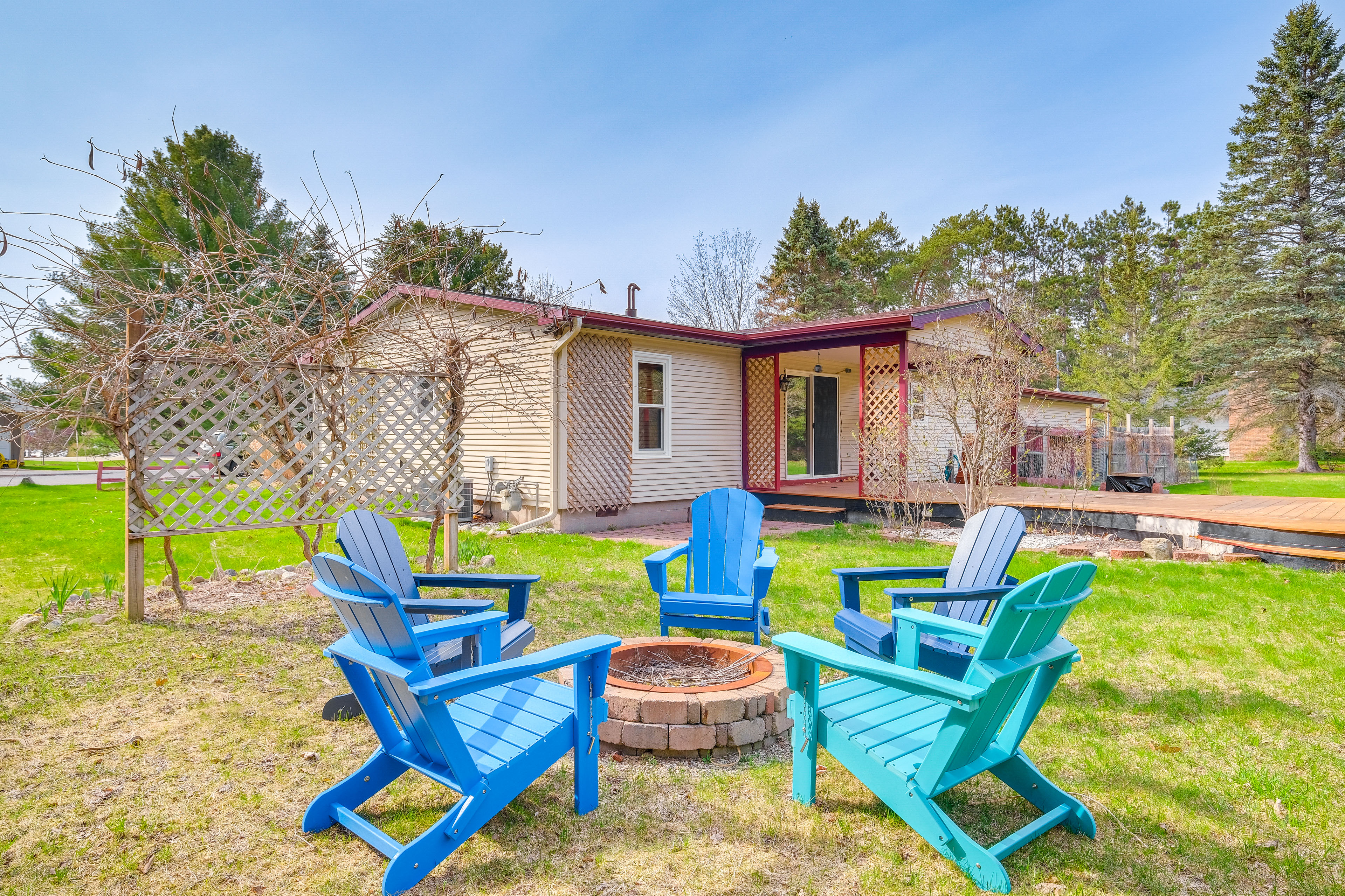 Property Image 2 - Dog-Friendly Michigan Home w/ Deck & Fire Pit!