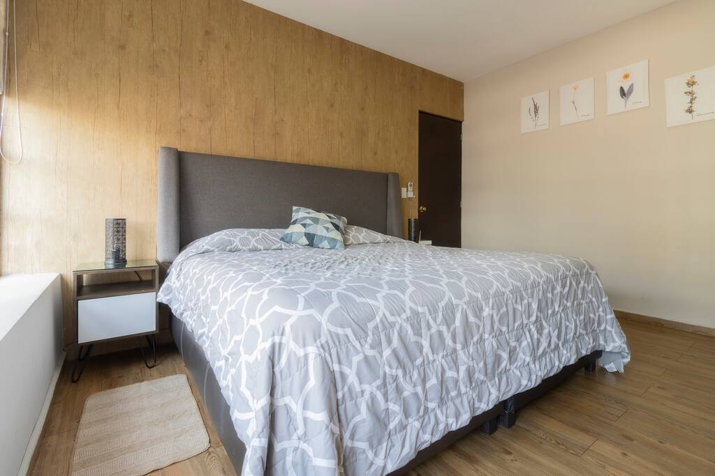 Bedroom #1 
Attached bathroom