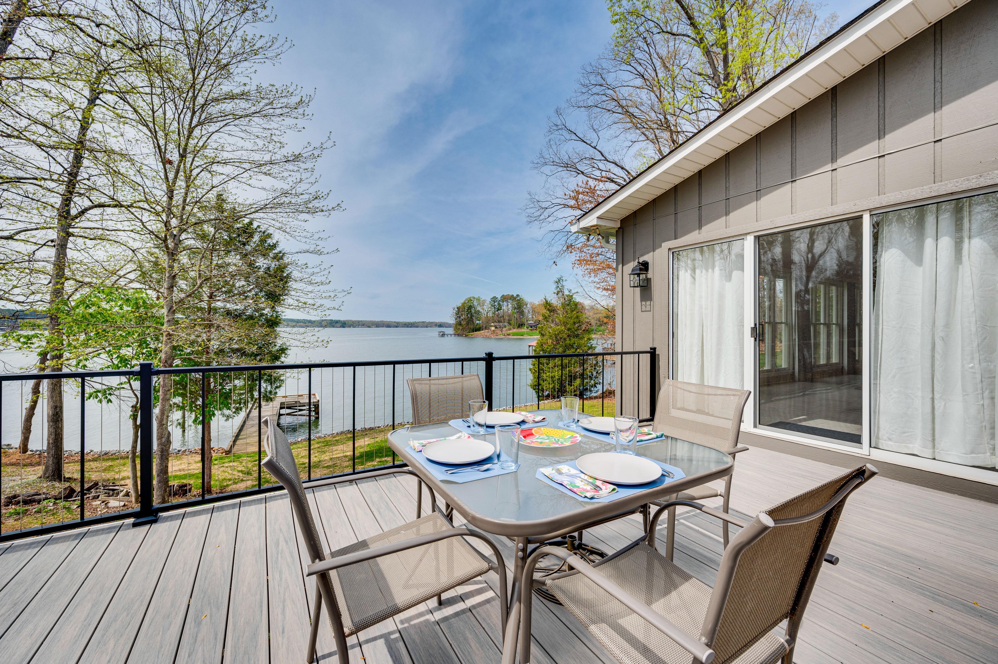 Property Image 1 - Airy Troutman House w/ Boat Dock on Lake Norman!